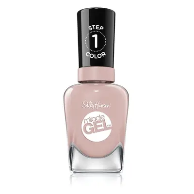 Sally Hansen Miracle Gel™ géles körömlakk UV/LED lámpa használata nélkül árnyalat Shock & Mauve 