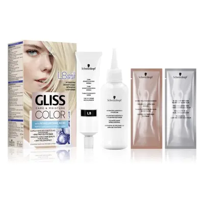 Schwarzkopf Gliss Color tartós hajfesték árnyalat L8 Intensive Lightener 1 db