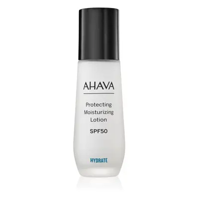 AHAVA Hydrate Protecting Moisturizing Lotion védő tej az arcra SPF 50 50 ml