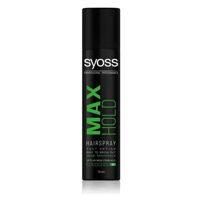 Syoss Max Hold hajlakk extra erős fixáló hatású mini 75 ml