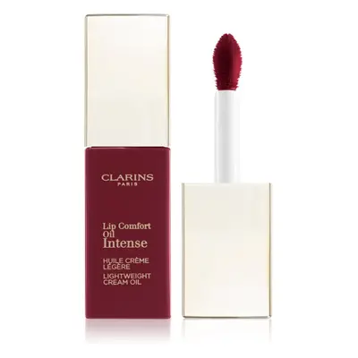 Clarins Lip Comfort Oil Intense olajos szájfény tápláló hatással árnyalat 05 Intense Pink 6 ml