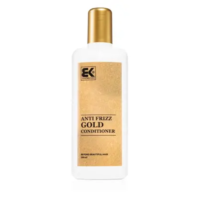 Brazil Keratin Gold Anti Frizz Conditioner regeneráló kondicionáló a rakoncátlan és töredezett h