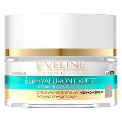 Eveline Cosmetics Bio Hyaluron Expert intenzív regeneráló krém 70+ 50 ml