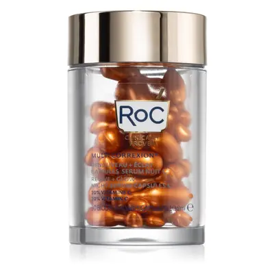 RoC Multi Correxion Revive + Glow aktív vitaminos éjszakai szérum kapszulás 30 db