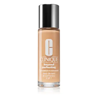 Clinique Beyond Perfecting™ Foundation + Concealer alapozó és korrektor 2 az 1-ben árnyalat 06 I