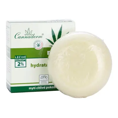 Cannaderm Natura Moisturizing soap pH 5.5 hidratáló szappan kender olajjal 100 g