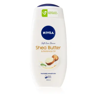 Nivea Shea Butter & Botanical Oil krémes tusoló gél 250 ml