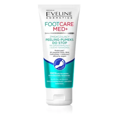 Eveline Cosmetics Foot Care Med gyengéd hidratáló peeling lábakra 100 ml