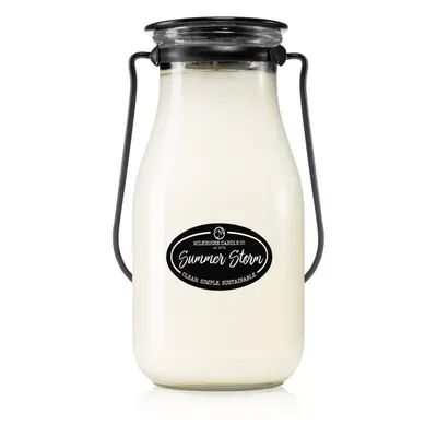 Milkhouse Candle Co. Creamery Summer Storm illatgyertya Milkbottle 397 g