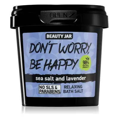 Beauty Jar Don't Worry, Be Happy relaxáló fürdősó levendula illatú 150 g