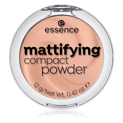 Essence Mattifying kompakt púder matt hatással árnyalat 04 Perfect beige 12 g