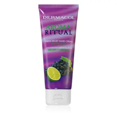 Dermacol Aroma Ritual Grape & Lime antistressz kézkrém 100 ml