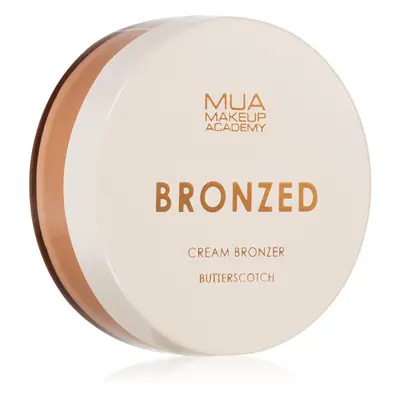 MUA Makeup Academy Bronzed krémes bronzosító árnyalat Butterscotch 14 g