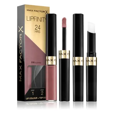 Max Factor Lipfinity Lip Colour hosszan tartó rúzs balzsammal árnyalat 016 Glowing 4,2 g