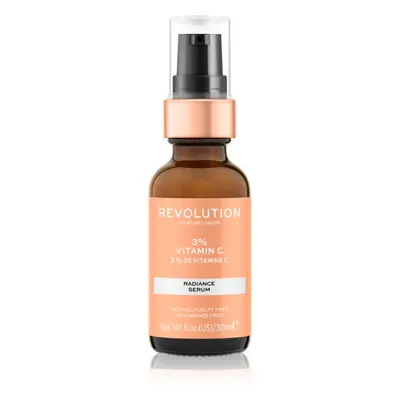 Revolution Skincare Vitamin C 3% bőrélénkítő szérum C-vitaminnal 30 ml