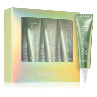 MASIL 12 Scalp Spa tisztító balzsam egészséges fejbőrre 4x15 ml