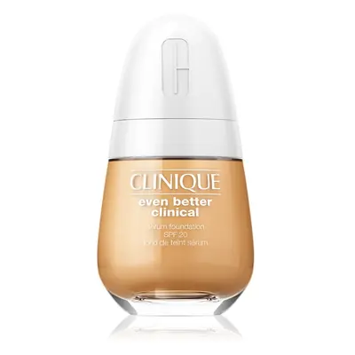 Clinique Even Better Clinical Serum Foundation SPF 20 ápoló alapozó SPF 20 árnyalat WN 54 Honey 