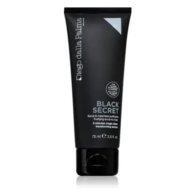 Diego dalla Palma Black Secret Purifying Scrub To Mask detoxikáló és tisztító maszk 75 ml