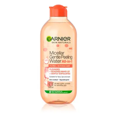 Garnier Skin Naturals Micellar Gentle Peeling micellás víz peeling hatással 400 ml