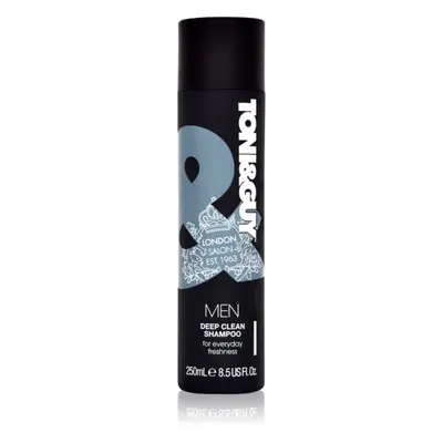 TONI&GUY Men mélyen tisztító sampon 250 ml