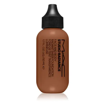 MAC Cosmetics Studio Radiance Face and Body Radiant Sheer Foundation könnyű alapozó arcra és tes