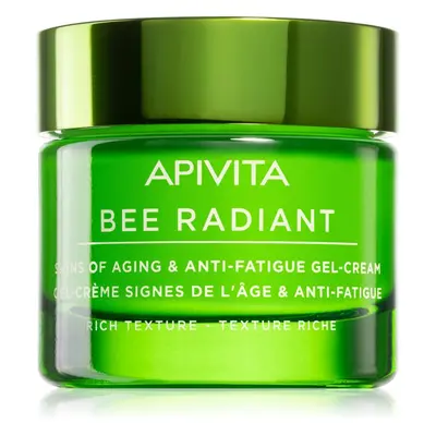 Apivita Bee Radiant Cream - Rich Texture extra tápláló arckrém a bőr öregedése ellen és a bőr fe