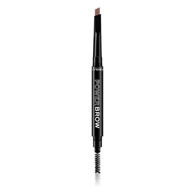 Revolution Relove Power Brow szemöldök ceruza kefével árnyalat Brown 0,3 g