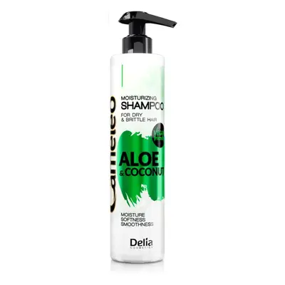 Delia Cosmetics Cameleo Aloe & Coconut hidratáló sampon száraz és törékeny hajra 250 ml