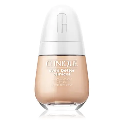 Clinique Even Better Clinical Serum Foundation SPF 20 ápoló alapozó SPF 20 árnyalat CN 08 Linen 