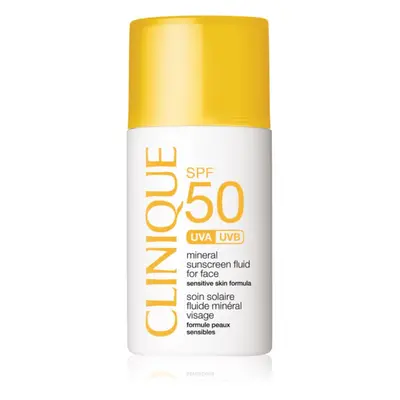 Clinique Sun SPF 50 Mineral Sunscreen Fluid For Face ásványi napozó folyadék arcra SPF 50 30 ml