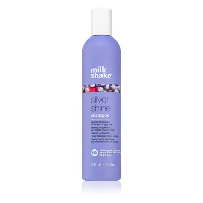 Milk Shake Silver Shine sampon szőke hajra semlegesíti a sárgás tónusokat 300 ml