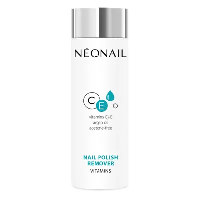 NeoNail Nail Polish Remover körömlakklemosó C és E vitaminnal 200 ml