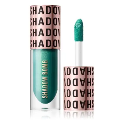 Makeup Revolution Shadow Bomb metálszínű szemhéjfesték árnyalat Obsessed Teal 4,6 ml