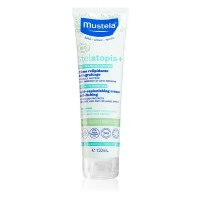 Mustela BIO Stelatopia+ nyugtató krém gyermekeknek születéstől kezdődően 150 ml