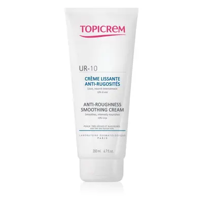 Topicrem UR-10 Anti-Roughness Smoothing Cream testápoló krém a nagyon száraz bőrre 200 ml