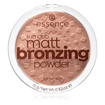 essence Sun Club bronzosító púder árnyalat 01 natural 15 g