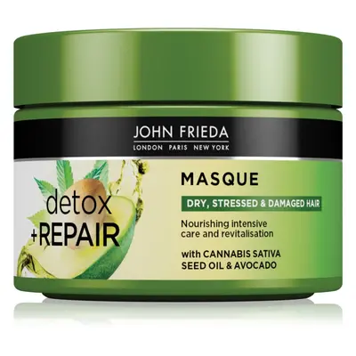 John Frieda Detox & Repair detoxikációs maszk a károsult hajra 250 ml