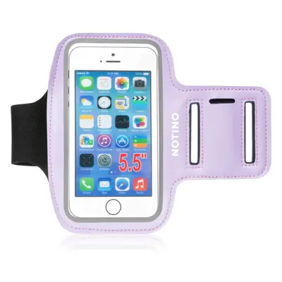 Notino Sport Collection Armband phone case mobil tartó Purple 17x4,5 cm