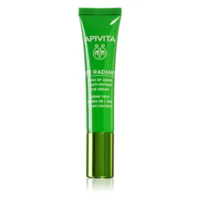 Apivita Bee Radiant Eye Cream szemkrém a sötét karikák és ráncok csökkentésére 15 m