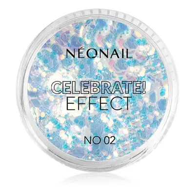 NEONAIL Effect Celebrate! csillámok körmökre árnyalat 02 2 g