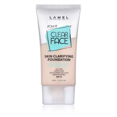 LAMEL OhMy Clear Face Magas fedésű alapozó árnyalat 402 40 ml