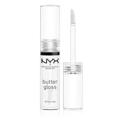 NYX Professional Makeup Butter Gloss ajakfény árnyalat 54 Sugar Glass 8 ml