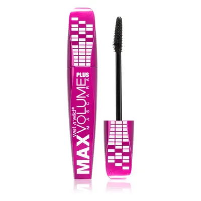 Wet n Wild Max Volume Plus szempillaspirál a maximális dús hatásért árnyalat Black 8 ml