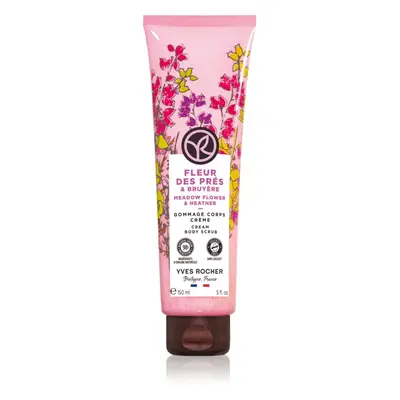 Yves Rocher Bain de Nature krémes peeling testre Meadow Flower & Heather 150 ml