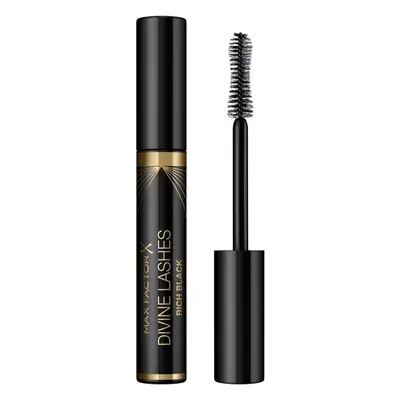 Max Factor Divine Lashes szempillaspirál az ívelt és szétválasztott pillákért árnyalat 001 Rich 