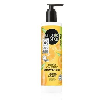 Organic Shop Tangerine & Mango energizáló tusfürdő gél 280 ml