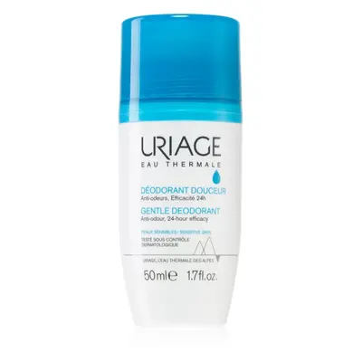 Uriage Hygiène Gentle Deodorant finom dezodor roll-on alumínium mentes 50 ml