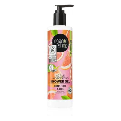 Organic Shop Grapefruit & Lime aktív tusfürdő gél 280 ml