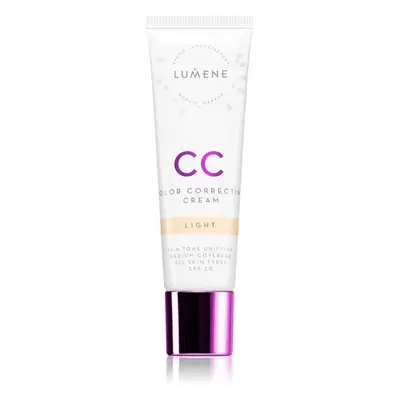 Lumene Color Correcting CC krém az egyenletes bőrszínért SPF 20 árnyalat Light 30 ml