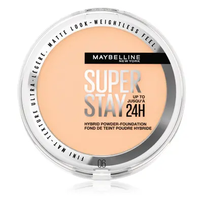 MAYBELLINE NEW YORK SuperStay 24H Hybrid Powder-Foundation kompakt púderes alapozó matt hatásért